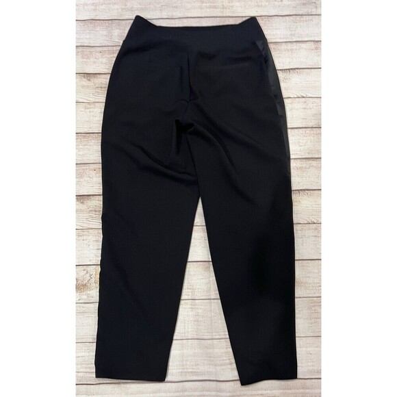 Athleta Women’s Endless Satin Side Stripe Pant in Black Pockets size 6 - Picture 3 of 7